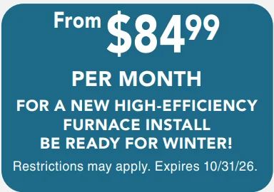 High efficiency furnace coupon valpack sept 2026