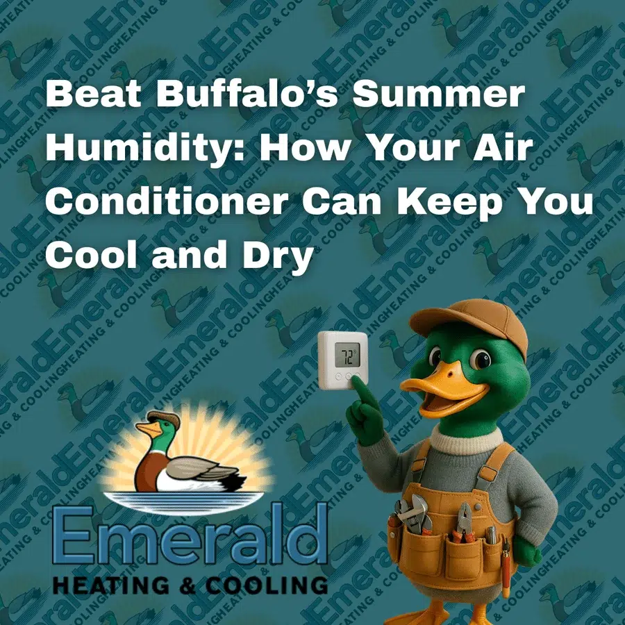 Beat Buffalo's summer humidity: how your air conditioner can keep you cool and dry