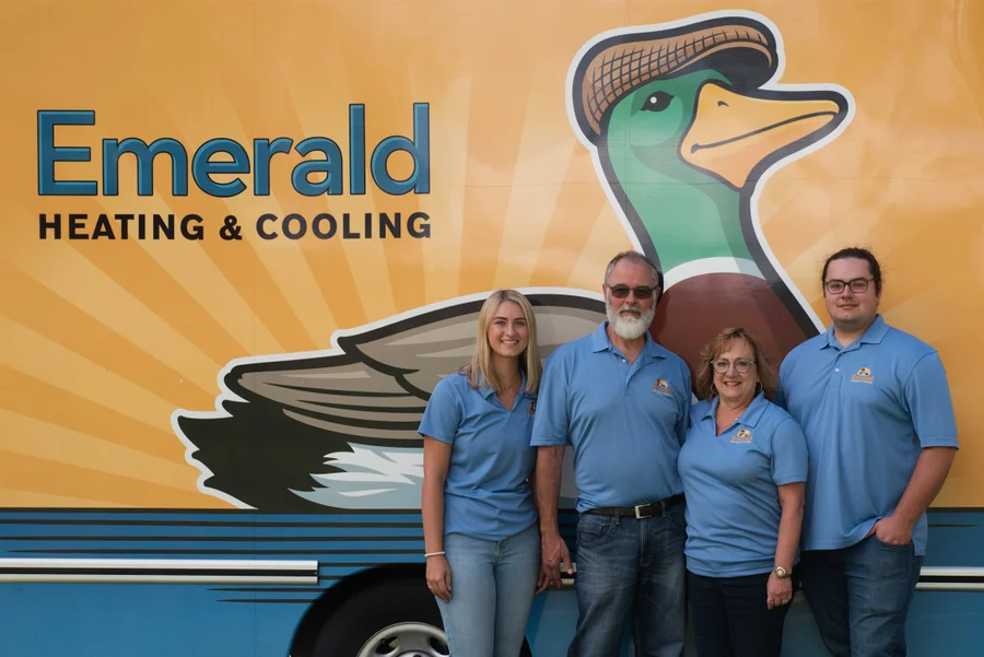 Meet the Emerald Heating & Cooling family team from Depew, NY, offering trusted HVAC service throughout Erie County