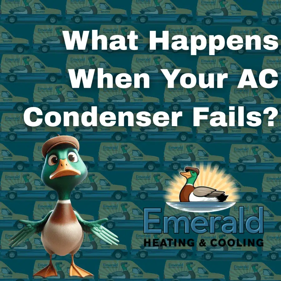 what happens when your AC condenser fails?