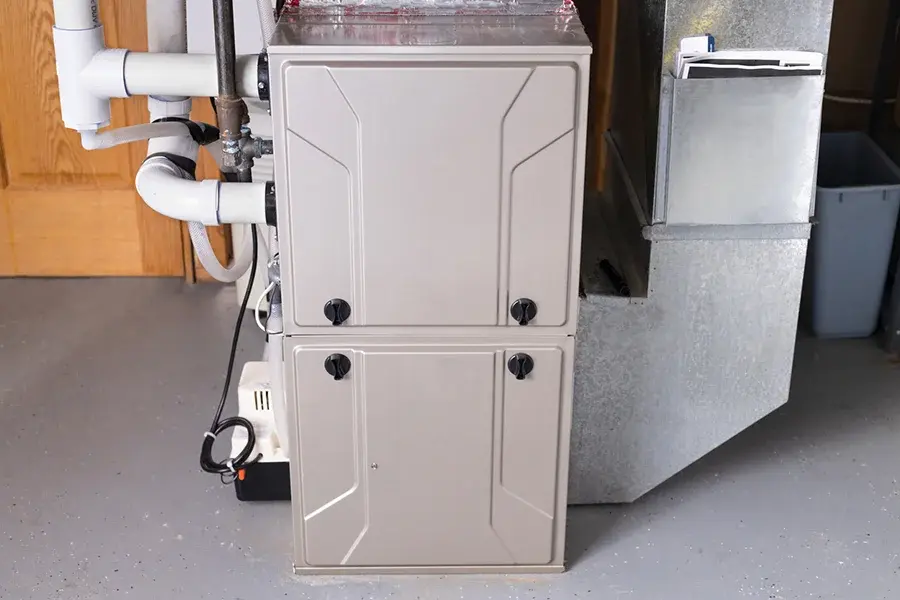 furnace in New York home